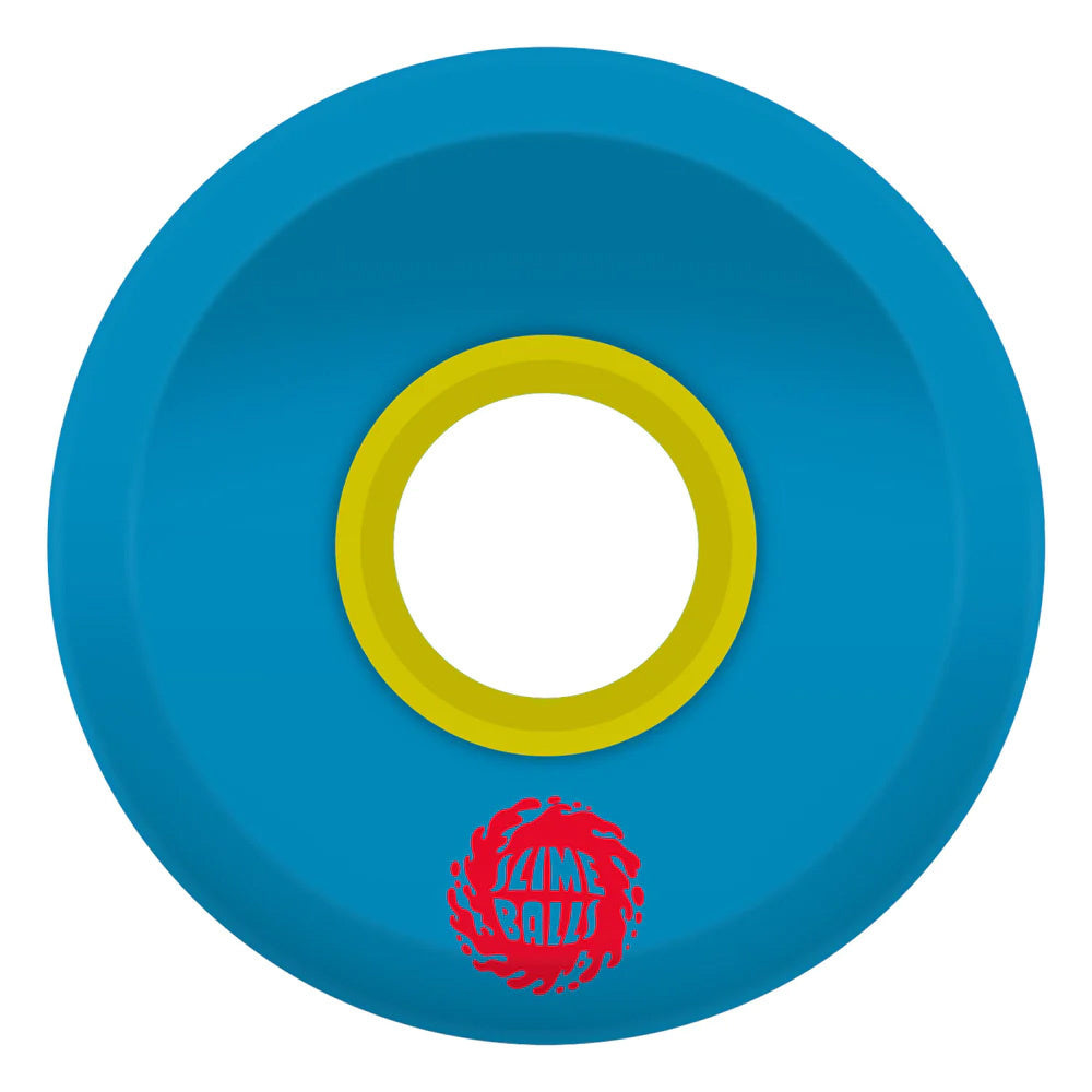 60mm 78A Flame OG Slime Yellow Blue Cruiser Wheels 2023