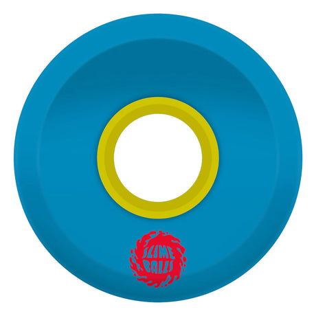 60mm 78A Flame OG Slime Yellow Blue Cruiser Wheels 2023