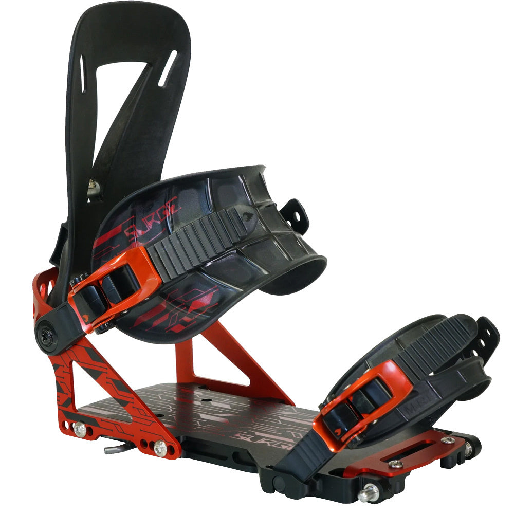 Surge ST Splitboard Bindings 2023 (Red)