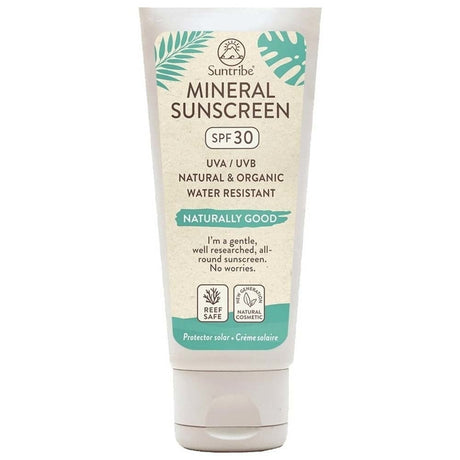 SPF 30 All Natural Mineral Body & Face Sunscreen 100ml