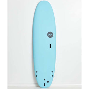 Super Soft Surf School Aqua Blue Surfboard