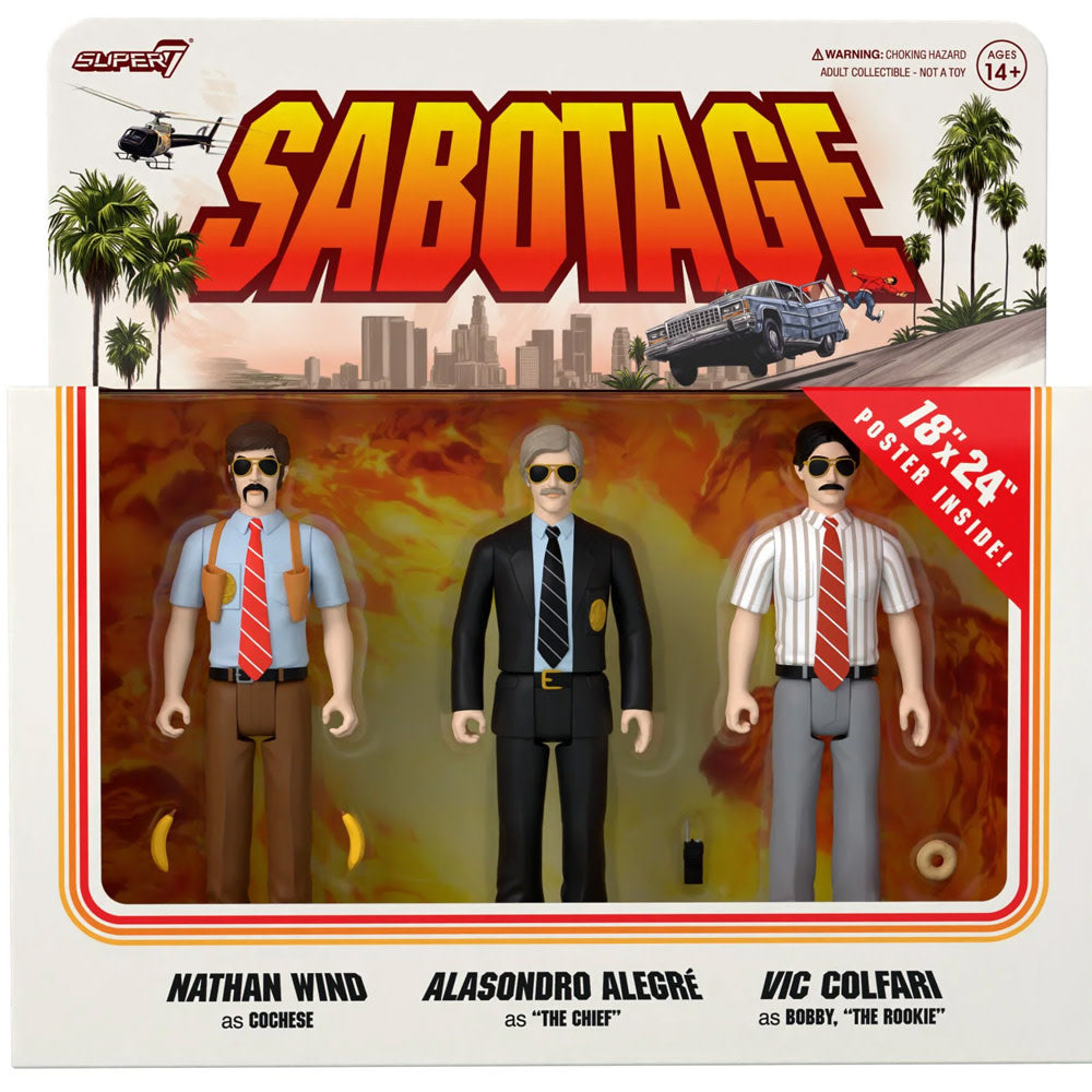 Beastie Boys ReAction Sabotage Wave 03 ( set of 3 Box)