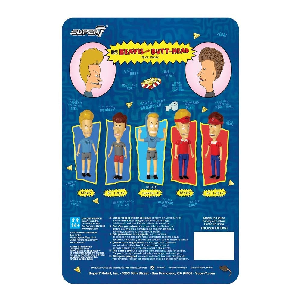 Beavis & Butthead ReAction Figure - The Great Cornholio Multicolored