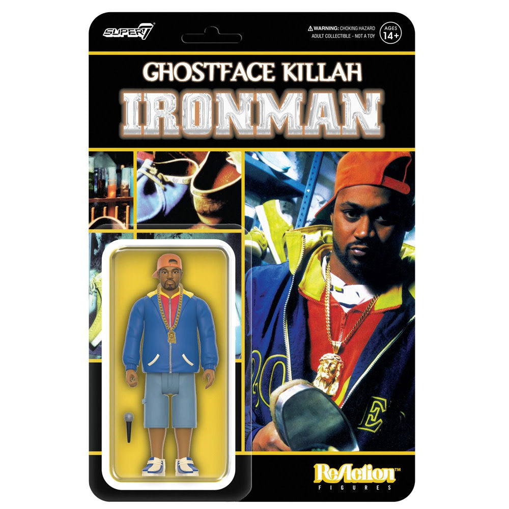 Ghostface Killah Reaction Figures Wave 01 G multicolored