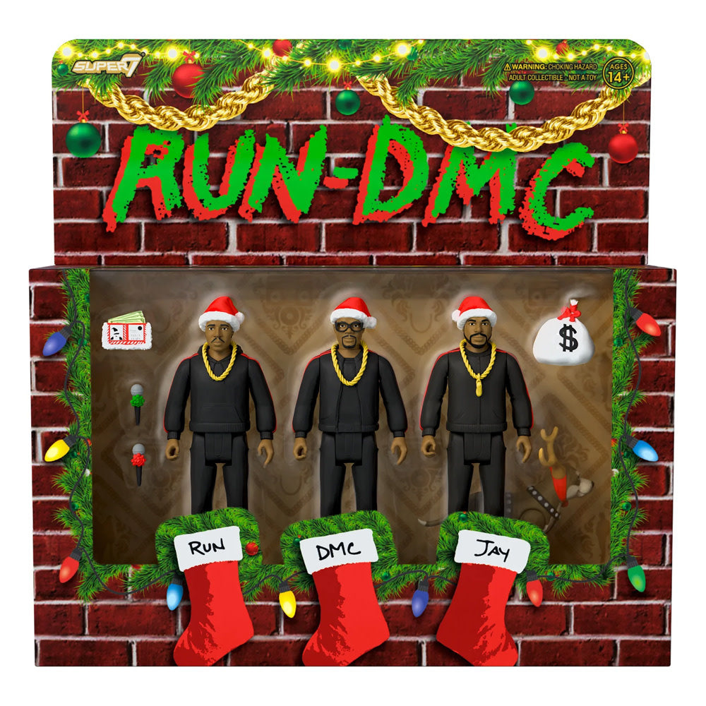 Run DMC ReAction Figure Wave 2 Holiday 3-Pack