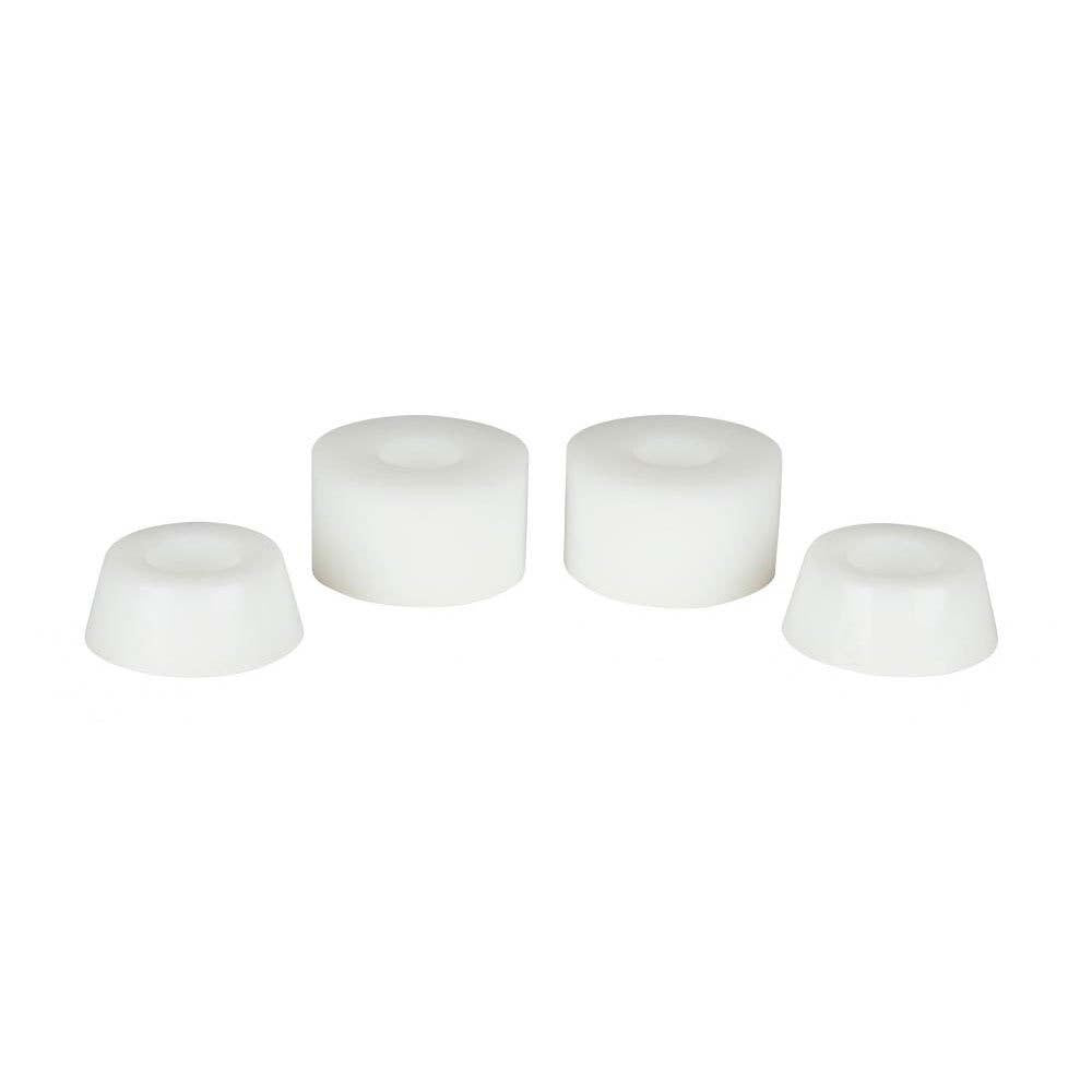 Skateboard Bushings Set Hard 95A (Pack 4) White