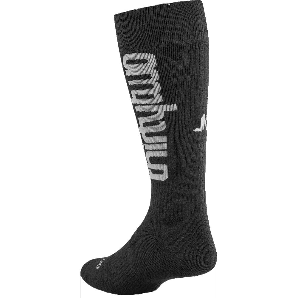 X Jones Merino Asi Black Snowboard Socks 2024