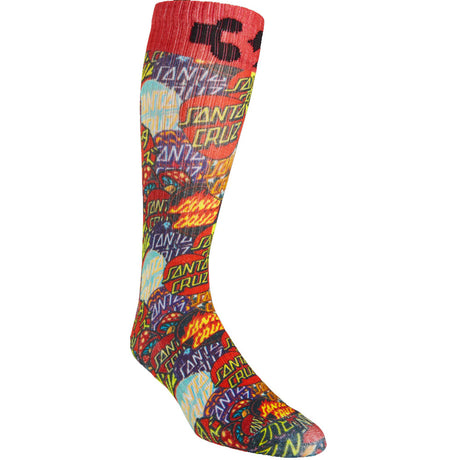 Santa Cruz Crew 3 PK Snowboard Socks