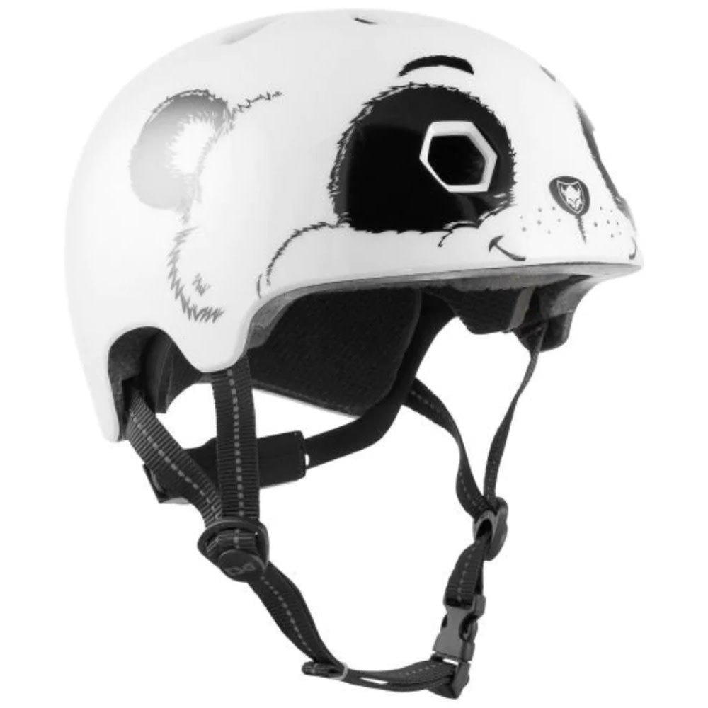 Meta Panda Graphic Design Skate Helmet