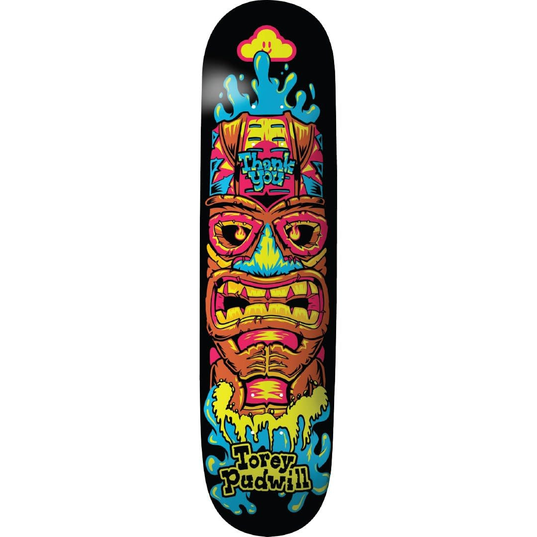 8.0" Torey Pudwill Tiki Skateboard Deck 2024