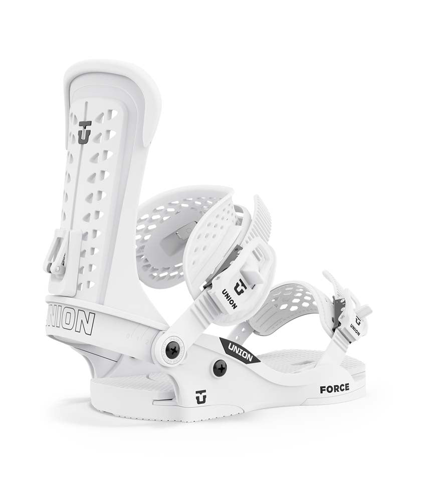 Force Classic White Snowboard Binding 2024