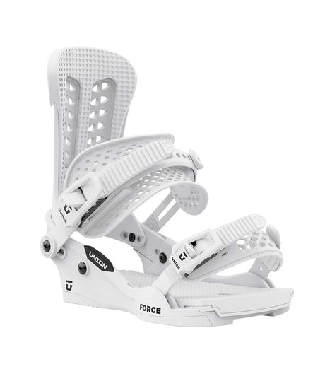 Force Classic White Snowboard Binding 2024