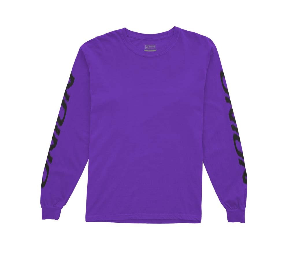 Purple Snowboard Longsleeve T- Shirt