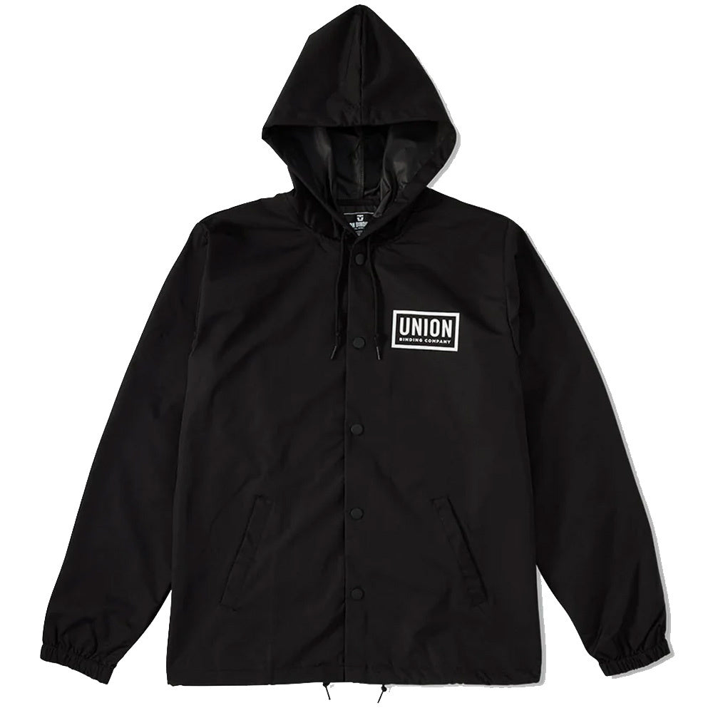 Hooded Coaches Jacket 2023 (Black)