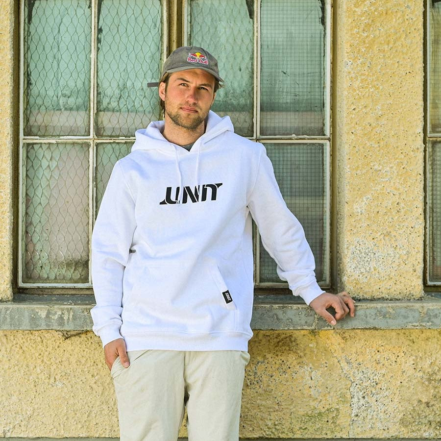 Classic Logo White Hoodie