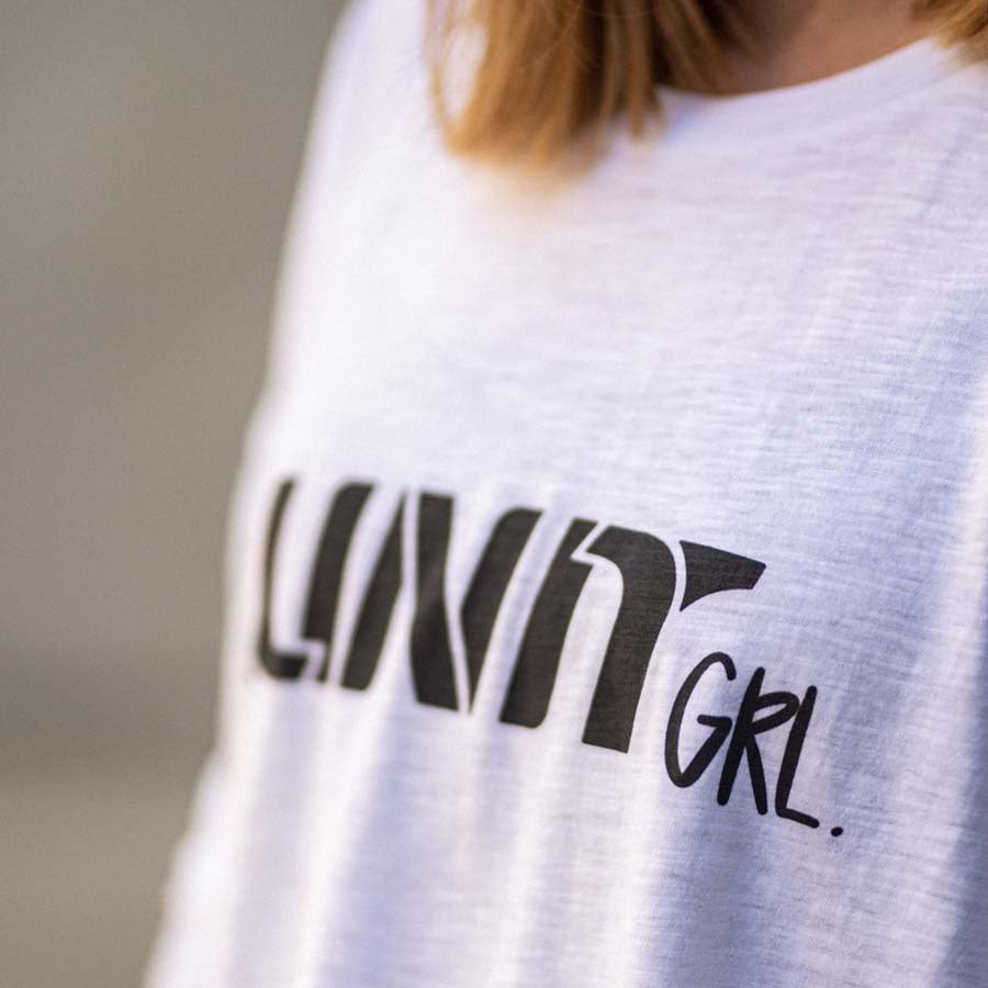 Women's GRL Longsleeve White