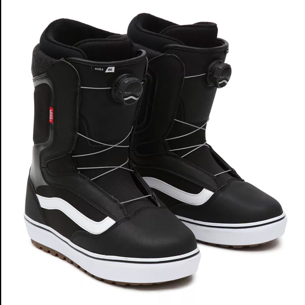 Aura OG Black White Snowboard Boots 2023