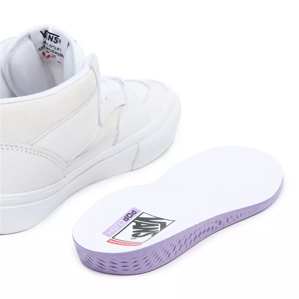 Daz White Skateboard Half Cab Shoe 2023