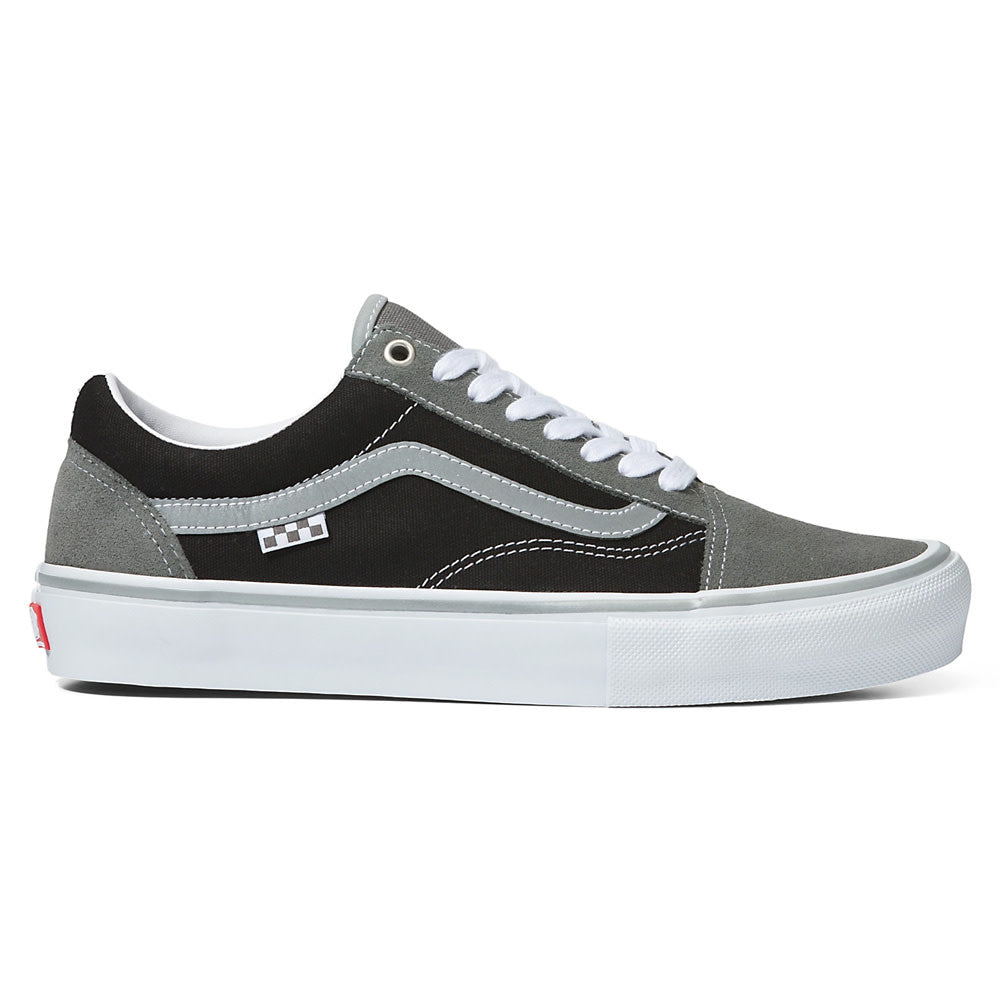 Reflective Black/Grey Skate Old Skool Shoe 2023