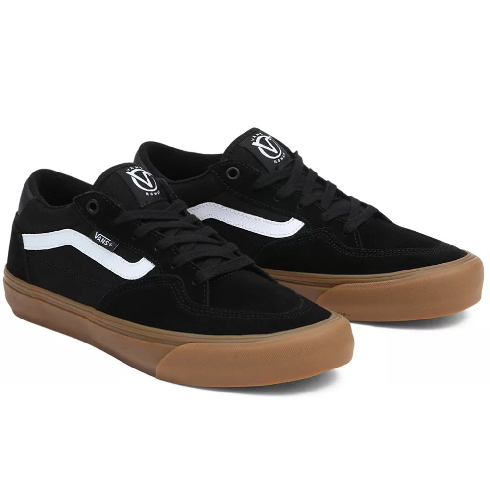 Skate Rowan Black Gum Skateboard Shoe