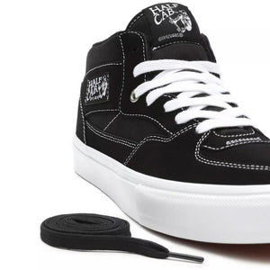 Skate Half Cab Black White Shoe