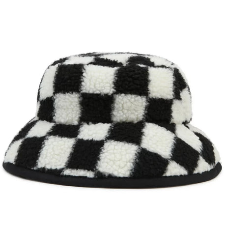 Winterest Black/White Fleece Bucket Hat 2023