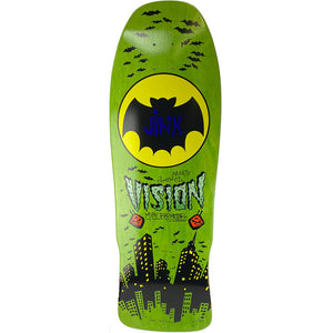 10" Jinx Mini Lime Stain Modern Concave Old School Skateboard Deck