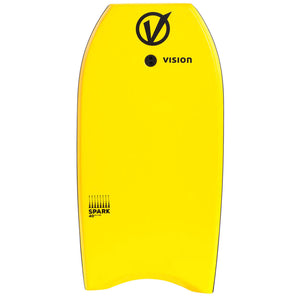 36" Spark Yellow/Black Bodyboard 2022