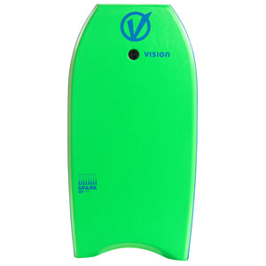 40" Spark Green/Blue Bodyboard 2022