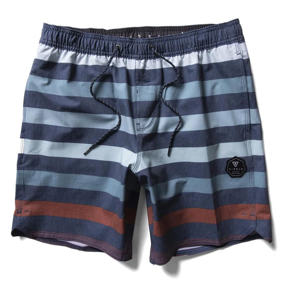 17.5" Parallels Ecolastic Dark Naval Boardshort 2023