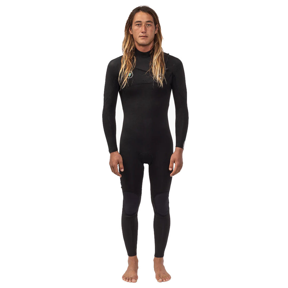 5/4 mm 7 Seas Chest Zip Full Wetsuit 2023 (Black)