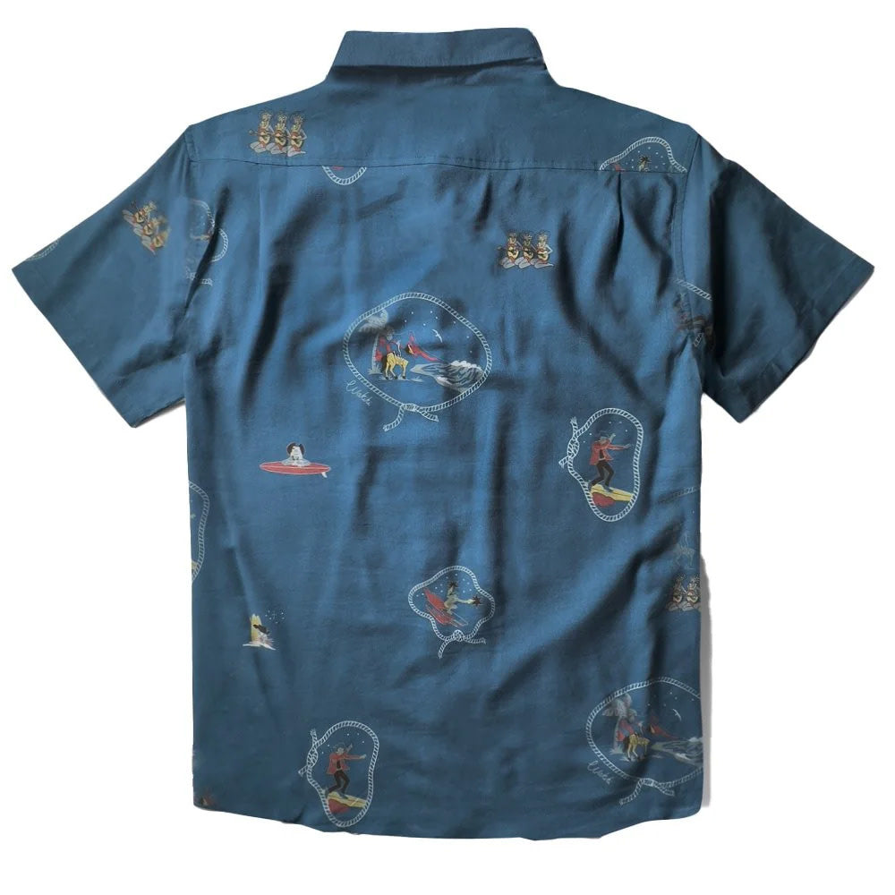 Soren Wavy West Tidal Blue Eco Shirt 2024