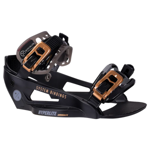 Lowback Black Gold System Wakeboard Binding 2024