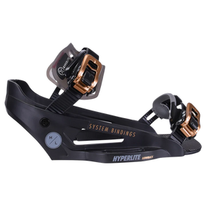 Lowback Black Gold System Wakeboard Binding 2024