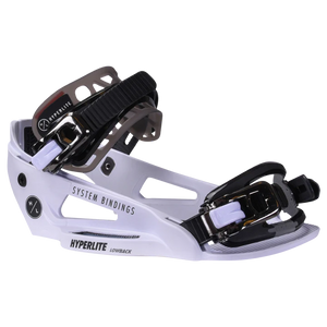 Lowback White System Wakeboard Binding 2024