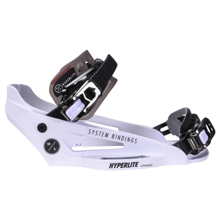 Lowback White System Wakeboard Binding 2024