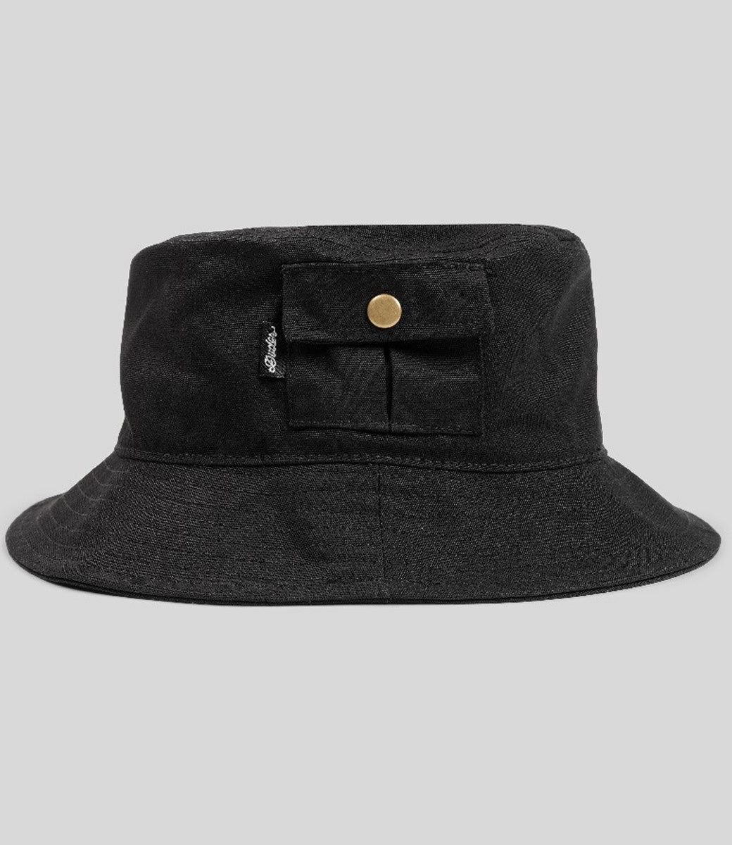 Weeder Black Bucket Hat