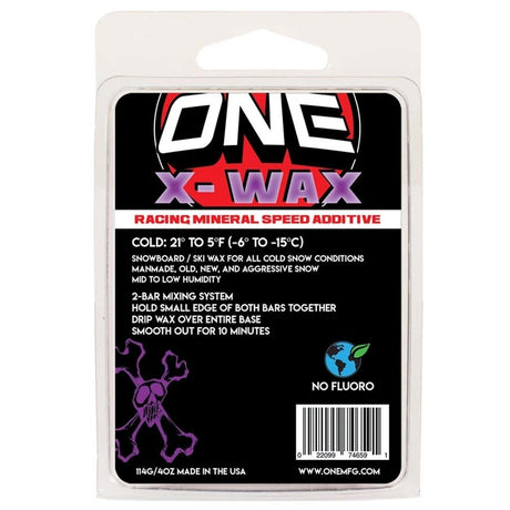 X-Wax Cold (-5° to -11°) 114g + Additive Bar