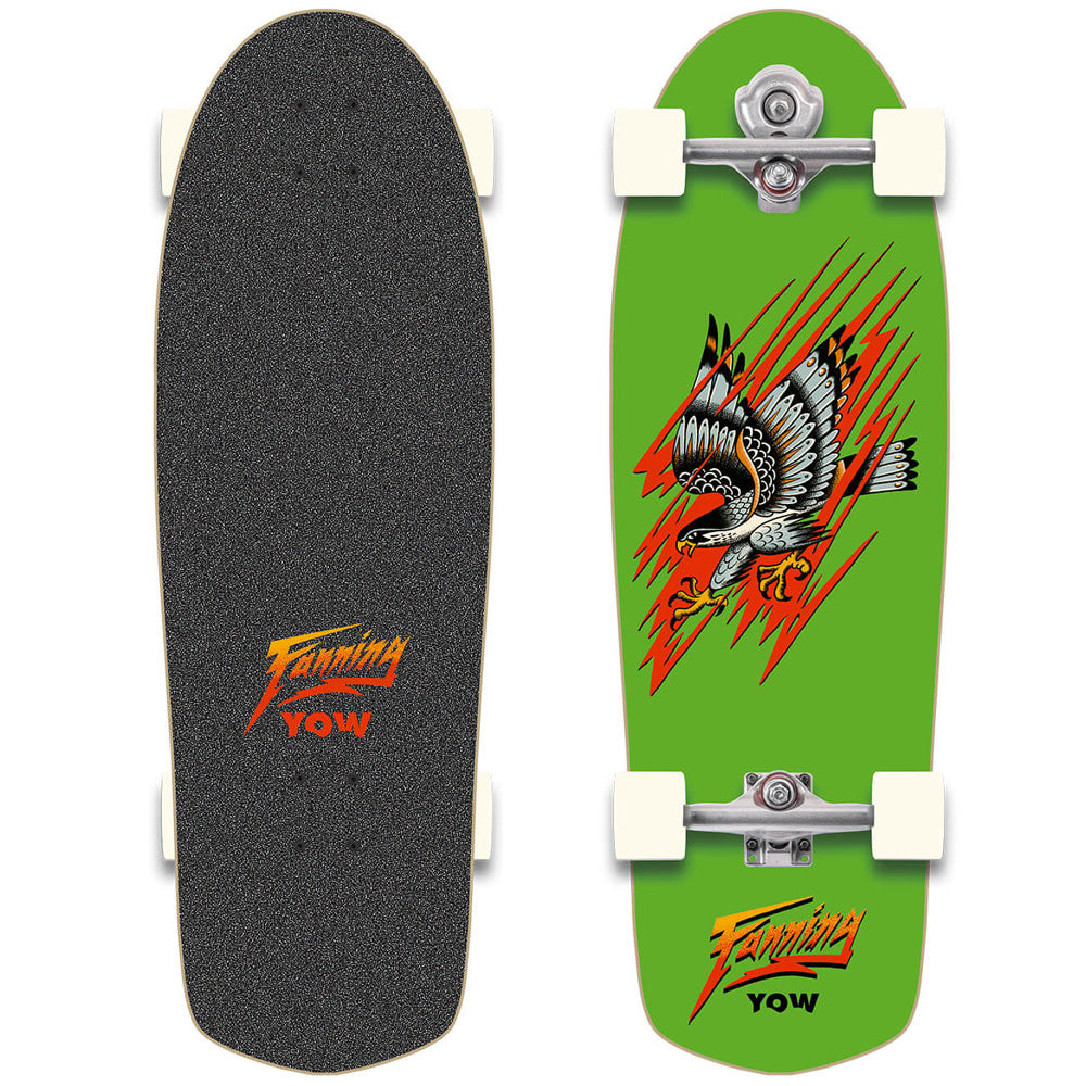 32.5″ Fanning Falcon Driver Signature Series Surfskate Complete 2023