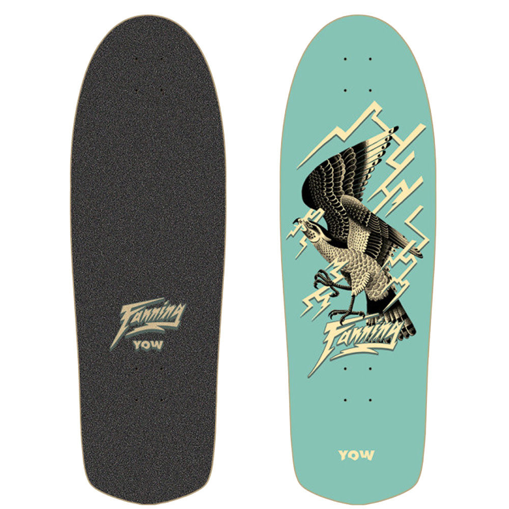 32.5" Fanning Falcon Driver Signature Series Surfskate Deck 2024